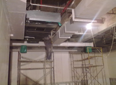 无机纤维喷涂保温